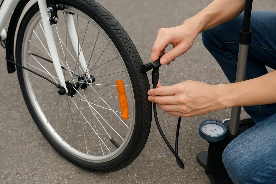 自転車　空気圧
